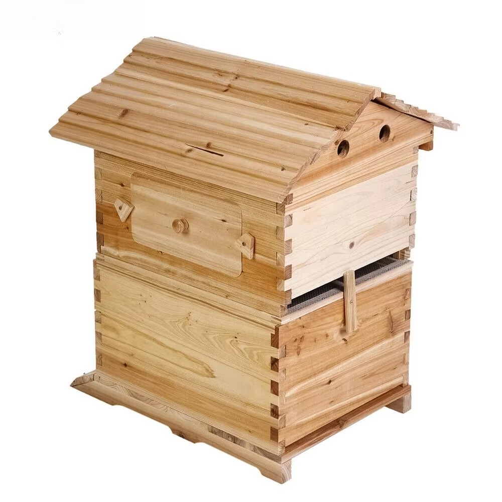 Beehive Frame Wax - Wax-Coated Cedar Wood Automatic Selfflowing Honey