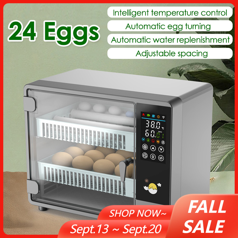 24 Eggs Full Automatic Turning - Quail Egg Incubator 评论和价格