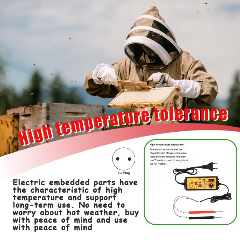 Beekeeping Tool EU Plug Electr - Beehive Frame Wax 评论和价格