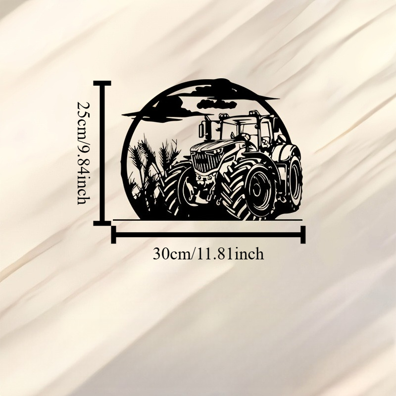 Brand Rustic Tractor Metal Wal - Agriculture Farm House 评论和价格