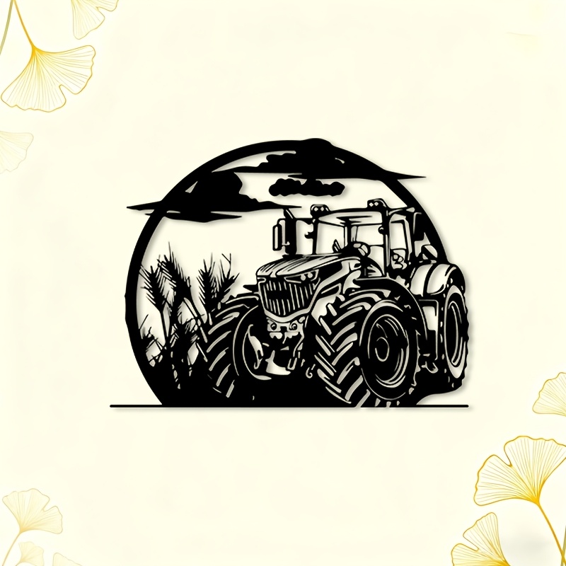 Brand Rustic Tractor Metal Wal - Agriculture Farm House 评论和价格
